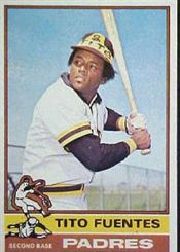 1976 Topps Baseball Cards      008       Tito Fuentes